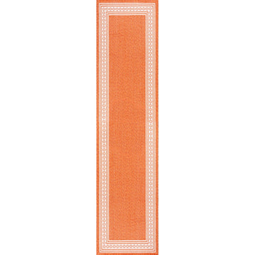 Lucia Classic Diamond Border Indoor/outdoor Area Rug